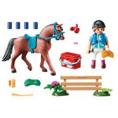 Playmobil Gift Set "Taking care of the horse"