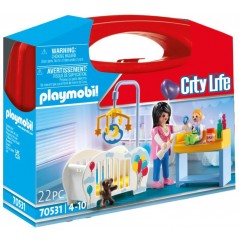 Playmobil Βαλιτσάκι Βρεφικό Δωμάτιο