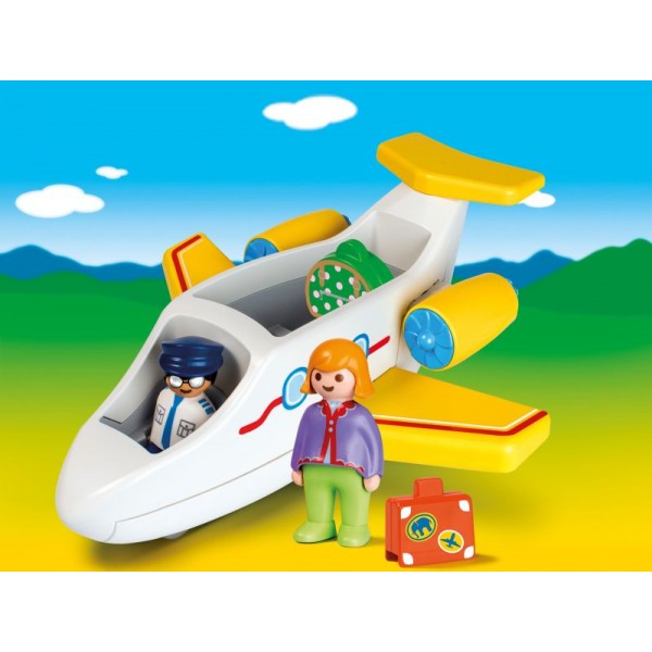 Playmobil Plane With Passenger