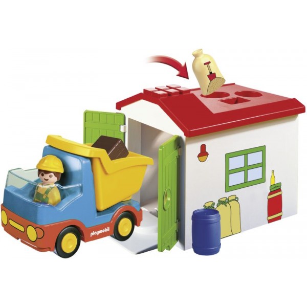 Playmobil Truck With Garage