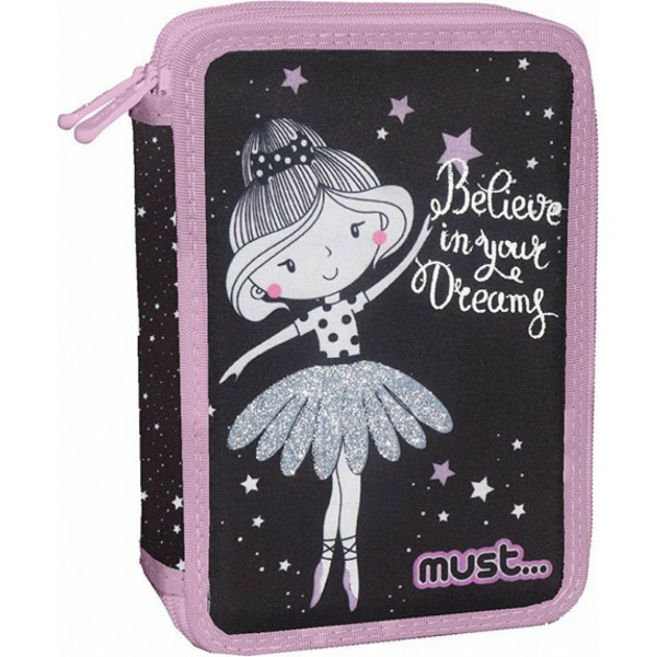 Double Full Pencil Case Believe in your dreams
