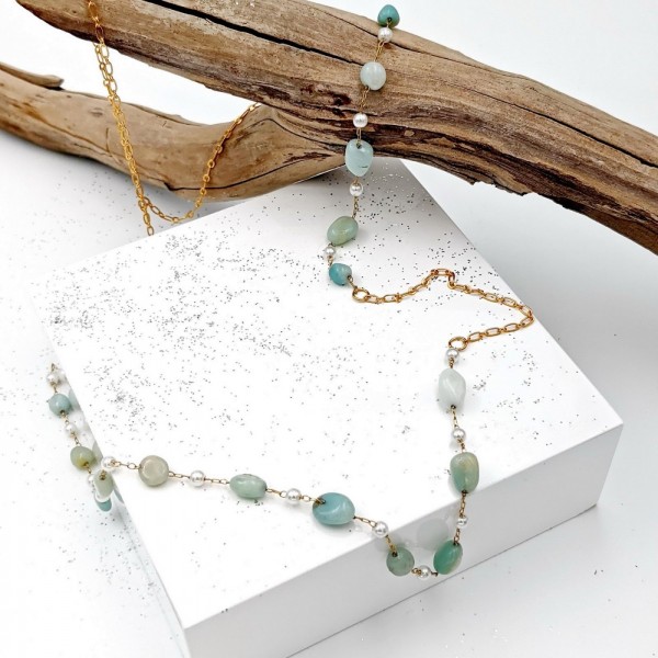 Summer Agate Necklace