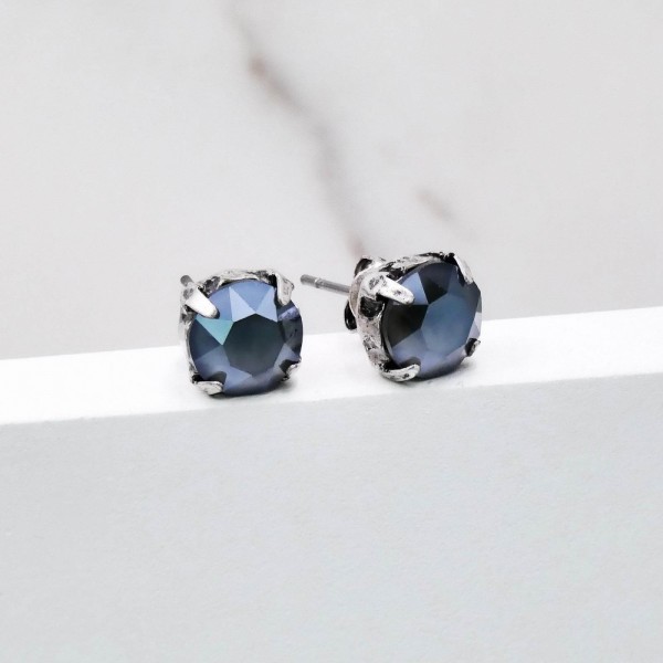 Siren earrings with Swarovski crystals