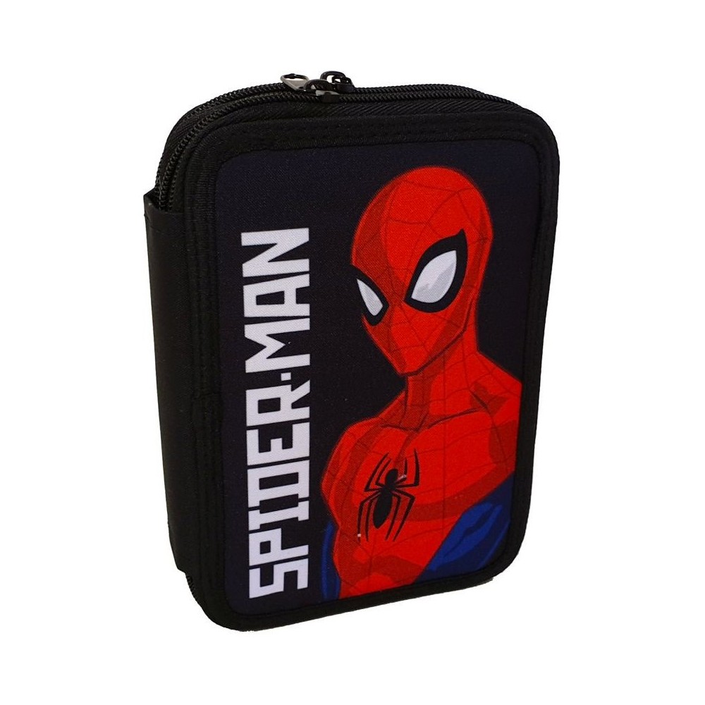 Double Full Pencil Case Spiderman