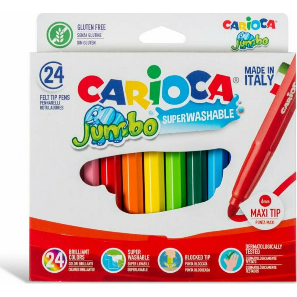 Painting Markers Carioca Jumbo 24 pcs.