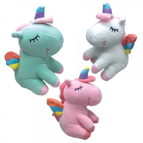 Plush Animal Unicorn 26 cm.