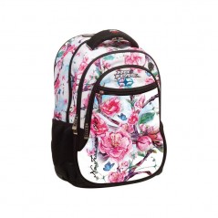 No Fear Back me Up Butterfly Almond Backpack