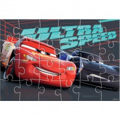 Coloring puzzle 24 pcs. Cars 2 sides