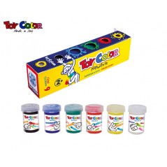 Finger Paints Toy Color 6 Colors 25ml