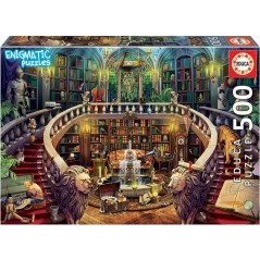 Puzzle 500 pcs. Mysterious Puzzle Old Library