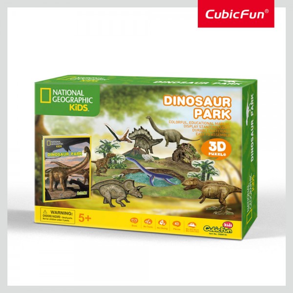 Παζλ 3D National Geographic Dino Park