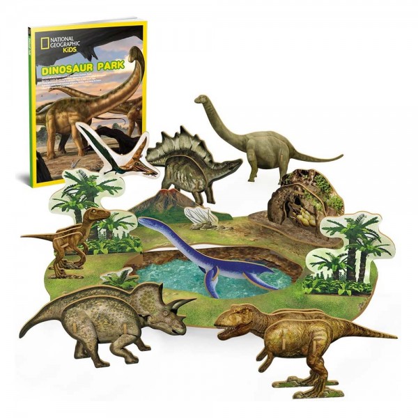 Puzzle 3D National Geographic Dino Park