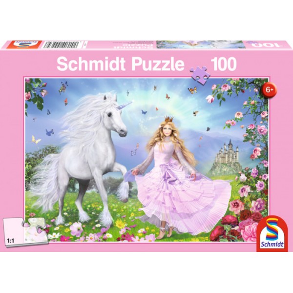 Puzzle 100 pcs. The Unicorn Princess