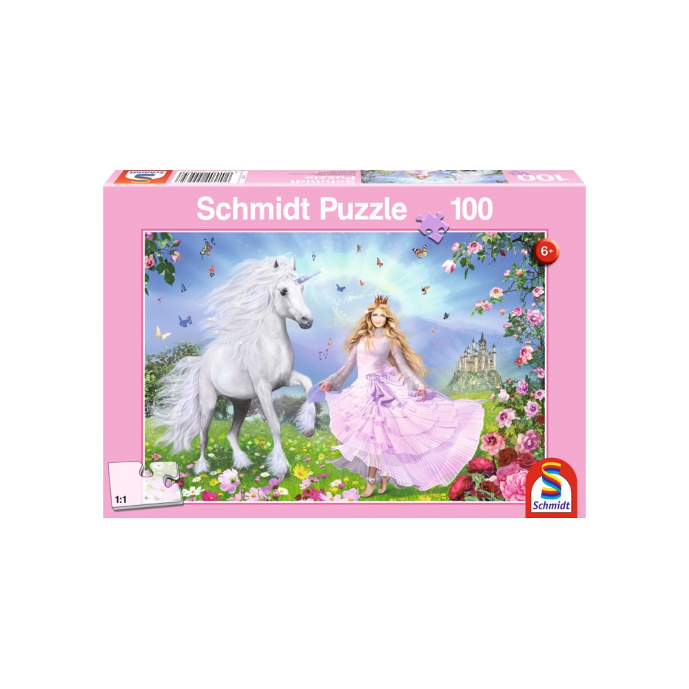 Puzzle 100 pcs. The Unicorn Princess