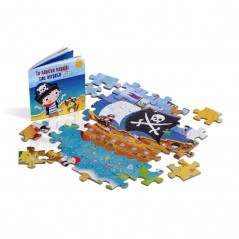 Pirate Ship Book and Puzzle (72 pcs.)