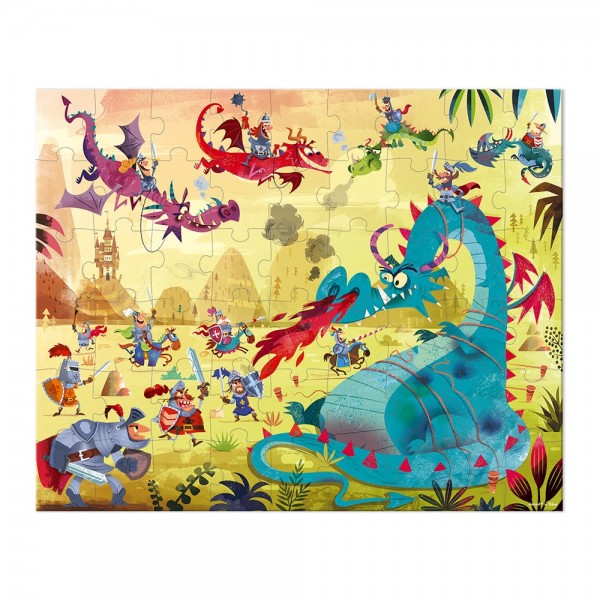 Puzzle 54 pcs. Dragons