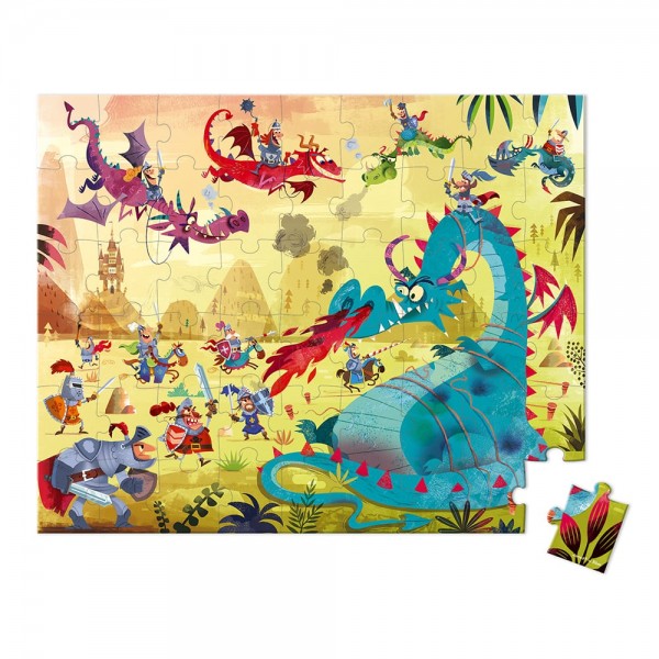 Puzzle 54 pcs. Dragons