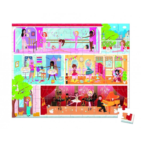 Puzzle 100 pcs. Ballerina Dance School