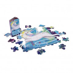 Magic Unicorn Book & Puzzle 100 pcs.