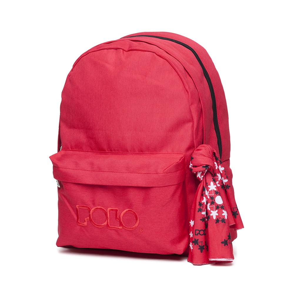 Original POLO Scarf Double Backpack Fuchsia