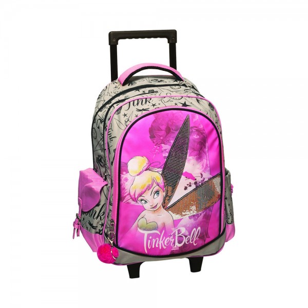 Trolley School Bag Gim Tinkerbell