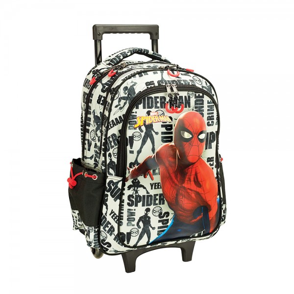 Trolley School Bag Gim Spiderman