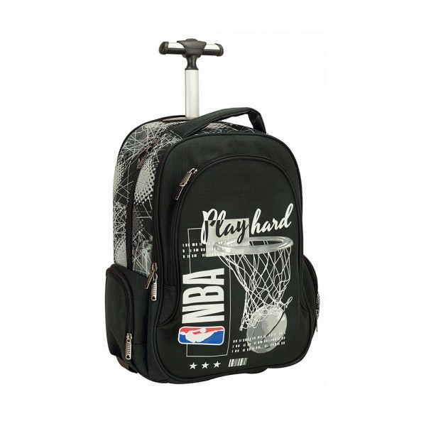 Trolley School Bag Back Me Up NBA Play Hard