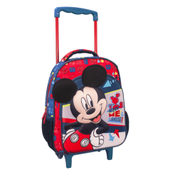 Kindergarten Trolley Bag 3D Disney Mickey Mouse Meet Me At The Club House Diakakis