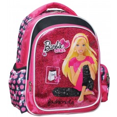 Τσάντα Πλάτης Νηπίου Barbie Black Glitter GIM