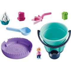 Playmobil pastry beach bucket