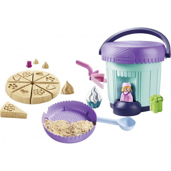 Playmobil pastry beach bucket