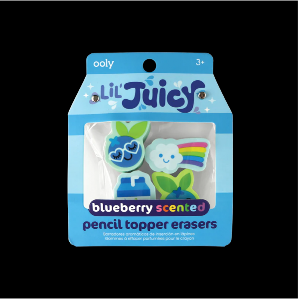 Juicy aromatic Ooly pencil erasers