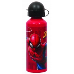 Canteen Bottle Aluminum Spiderman Gim Red (520 ml)