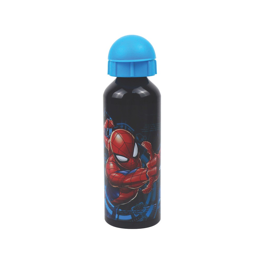 Canteen Bottle Aluminum Spiderman Classic Gim (520 ml)