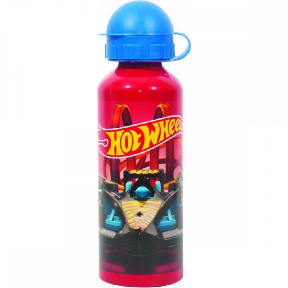 Canteen Bottle Aluminum Hot Wheels Gim (520 ml)