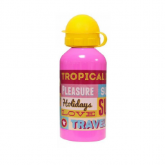 Canteen Bottle Aluminum Keyroad Girls Tropical Island (500ml)