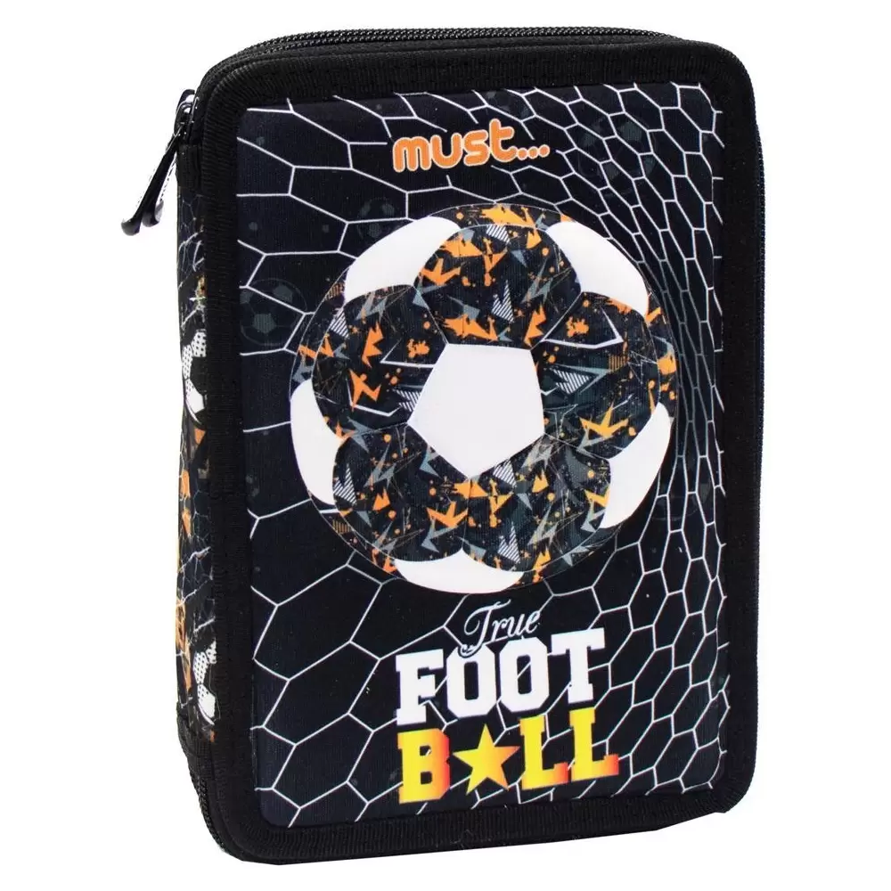 Pencil Case Double Full True Football Must