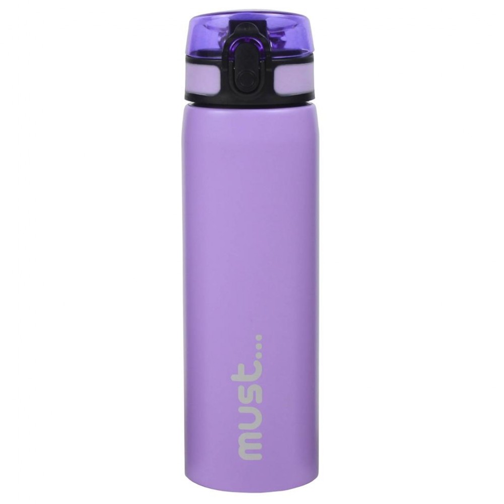 Water Canteen Stainless Steel Purple 600ml Must 7x23cm.