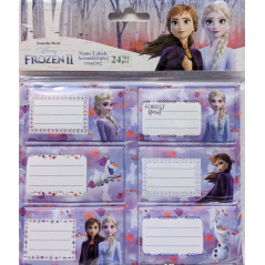 Notebook Labels Puffy Disney Frozen II 24pcs.