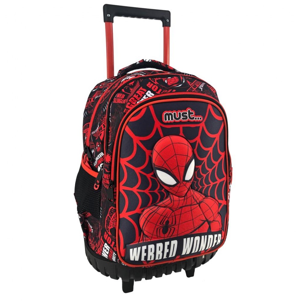 Primary School Trolley Bag Spiderman Diakakis