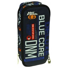 No Fear Blue Core Oval Pencil Case