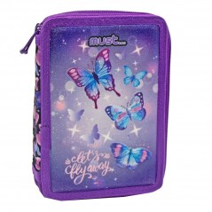 Pencil Case Double Full Let's Fly Away 3D Eva Must