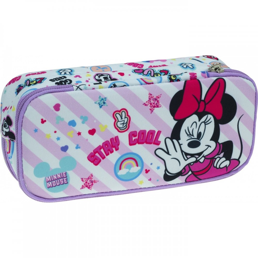 GIM Minnie Go Lucky Oval Pencil Case