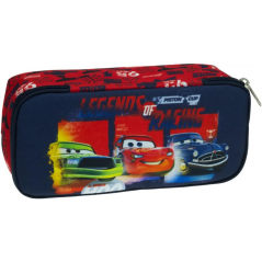 Oval pencil case GIM Cars Double Vision