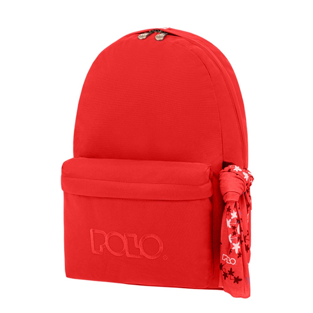 Red polo backpack sale