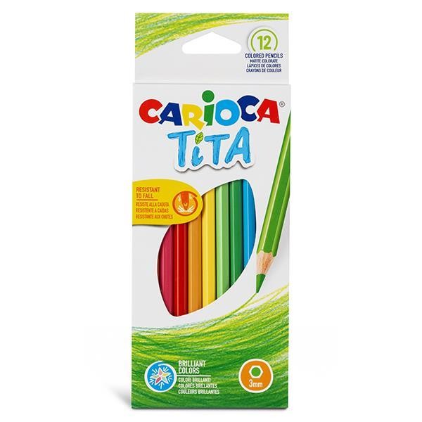 Ξυλομπογιές CARIOCA Tita (12 τεμάχια)