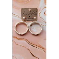 Hoop Pearls Earrings