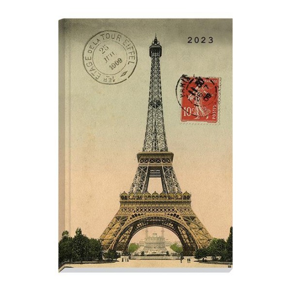 Next calendar 2023 Gallery daily bound 12x17cm. Eiffel