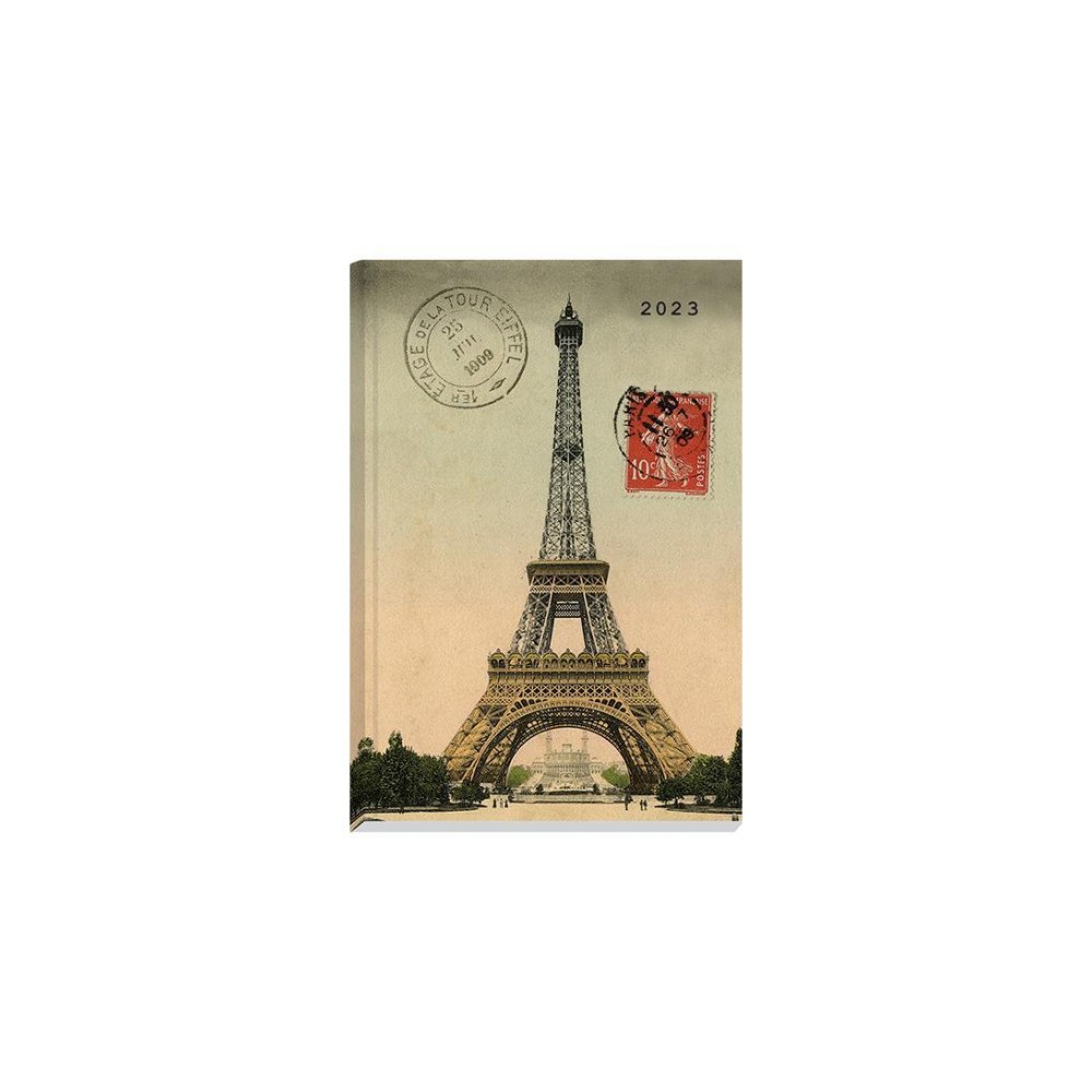 Next calendar 2023 Gallery daily bound 12x17cm. Eiffel