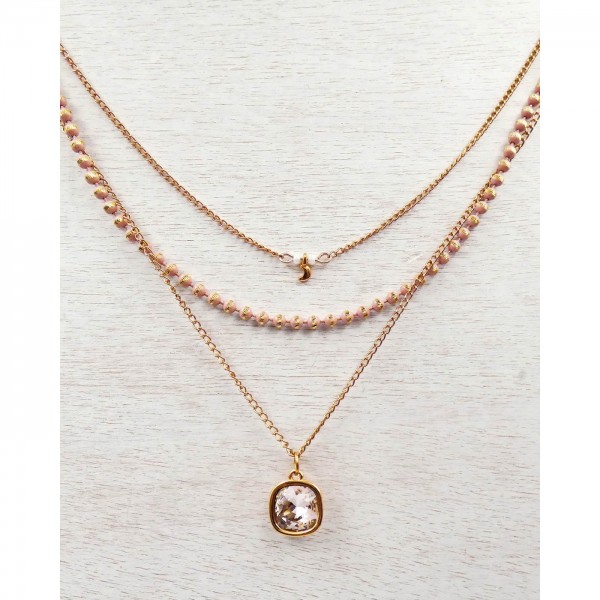 Oberon Crystal Necklace